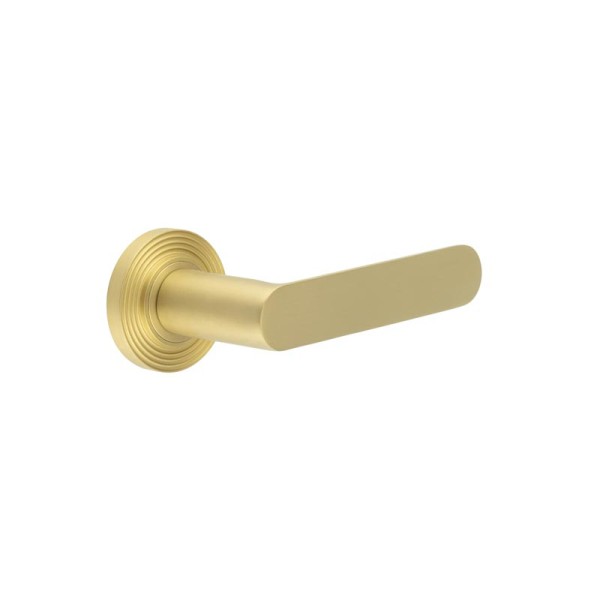 KENSINGTON LEVER HANDLE ON ROSE - (7 ROSE OPTIONS)